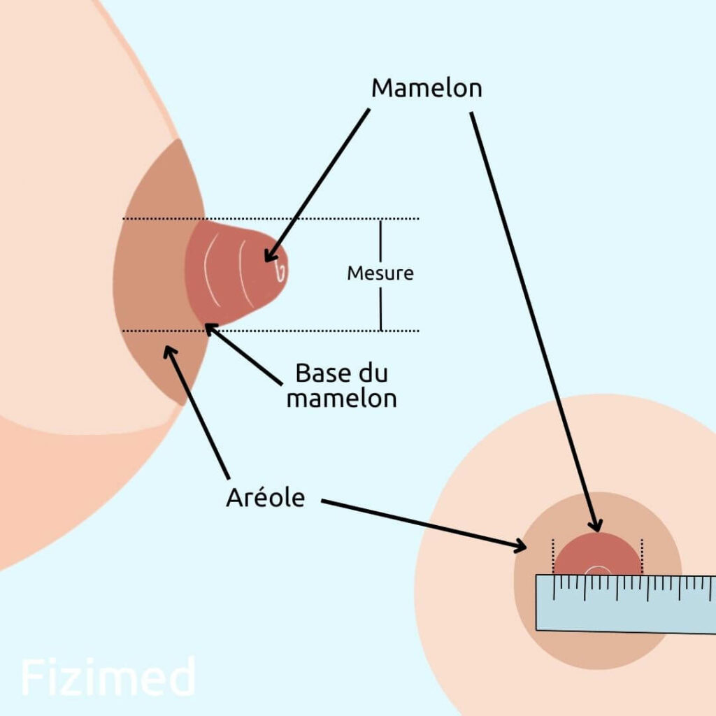 comment mesurer sa taille de téterelle pour son tire-lait pendant l'allaitement